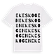 Ekeskogen ordlek t-shirt