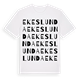 Ekeslunda ordlek t-shirt