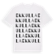 Ekkulla ordlek t-shirt