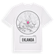 White t-shirt med Eklanda t-shirt