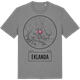 Mid Heather Gray t-shirt med Eklanda t-shirt