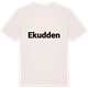 Vintage White t-shirt med Ekudden fetstil t-shirt