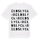 Eldslyckan ordlek t-shirt