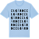 Blue Soul t-shirt med Elgärde ordlek t-shirt