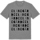Mid Heather Gray t-shirt med Elinegärde ordlek t-shirt