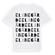 Elinegärde ordlek t-shirt