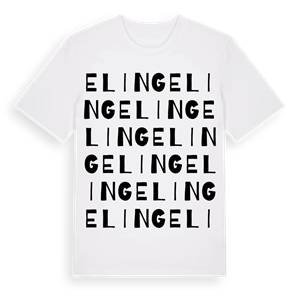 Eling ordlek t-shirt – ekologisk bomull t-shirt från Pinshirt