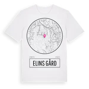 Elins Gård t-shirt – ekologisk bomull t-shirt från Pinshirt