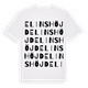 Elinshöjd ordlek t-shirt