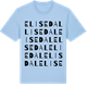Blue Soul t-shirt med Elisedal ordlek t-shirt