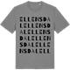 Mid Heather Gray t-shirt med Ellensdal ordlek t-shirt