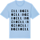 Blue Soul t-shirt med Ellingebo ordlek t-shirt