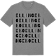 Mid Heather Gray t-shirt med Ellingebo ordlek t-shirt