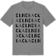 Mid Heather Gray t-shirt med Elnebacka ordlek t-shirt