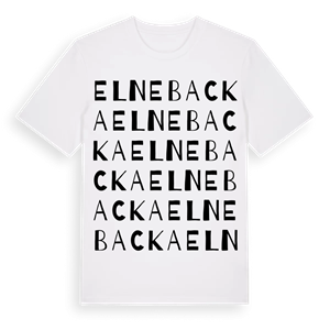 Elnebacka ordlek t-shirt – ekologisk bomull t-shirt från Pinshirt