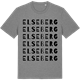 Mid Heather Gray t-shirt med Elseberg ordlek t-shirt