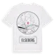 White t-shirt med Elseberg t-shirt