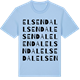 Blue Soul t-shirt med Elsendal ordlek t-shirt