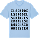 Blue Soul t-shirt med Elseröd ordlek t-shirt