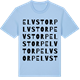 Blue Soul t-shirt med Elvstorp ordlek t-shirt