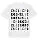 Emelieborg ordlek t-shirt