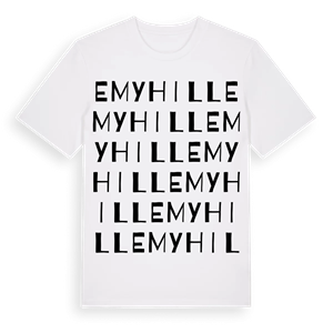 Emyhill ordlek t-shirt – ekologisk bomull t-shirt från Pinshirt