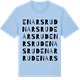 Blue Soul t-shirt med Enarsrud ordlek t-shirt