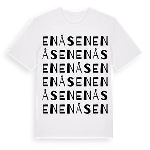 Enåsen ordlek t-shirt – ekologisk bomull t-shirt från Pinshirt