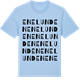 Blue Soul t-shirt med Enelunden ordlek t-shirt