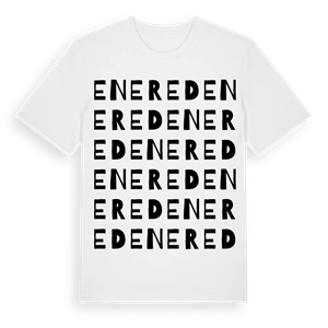 Enered ordlek t-shirt – ekologisk bomull t-shirt från Pinshirt