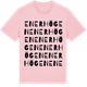 Pink Cotton t-shirt med Enerhögen ordlek t-shirt