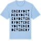 Blue Soul t-shirt med Enerydet ordlek t-shirt