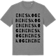 Mid Heather Gray t-shirt med Eneskogen ordlek t-shirt