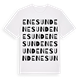 Enesund ordlek t-shirt