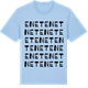 Blue Soul t-shirt med Enet ordlek t-shirt