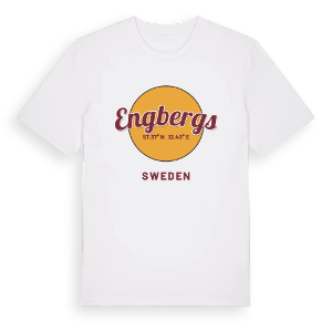 Engbergs cirkel t-shirt – ekologisk bomull t-shirt från Pinshirt
