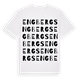 White t-shirt med Engbergs ordlek t-shirt