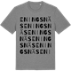 Mid Heather Gray t-shirt med Eningsnäs ordlek t-shirt