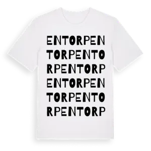 Entorp ordlek t-shirt – ekologisk bomull t-shirt från Pinshirt