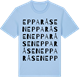Blue Soul t-shirt med Epparåsen ordlek t-shirt