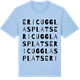 Blue Soul t-shirt med Eric Ugglas Plats ordlek t-shirt