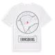 White t-shirt med Eriksberg t-shirt