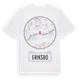 White t-shirt med Eriksbo t-shirt
