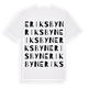 Eriksbyn ordlek t-shirt