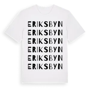 Eriksbyn ordlek t-shirt – ekologisk bomull t-shirt från Pinshirt