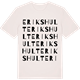 Vintage White t-shirt med Erikshult ordlek t-shirt