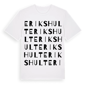 Erikshult ordlek t-shirt – ekologisk bomull t-shirt från Pinshirt