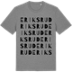 Mid Heather Gray t-shirt med Eriksrud ordlek t-shirt