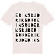 Vintage White t-shirt med Eriksrud ordlek t-shirt
