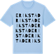 Blue Soul t-shirt med Erikstad ordlek t-shirt